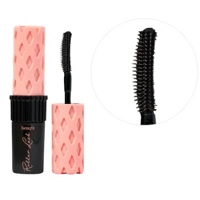 BENEFIT COSMETICS MINI ROLLER LASH CURLING & LIFTING MASCARA BLACK 0.14 OZ/ 4 G
