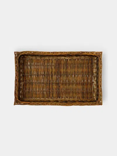 BENJAMIN NAULEAU HANDWOVEN WILLOW TRAY (19.5IN/50CM)