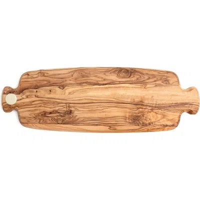 BERARD BERARD OLIVE WOOD CUTTING BOARD, 16.5" X 5.5" X 0.75"