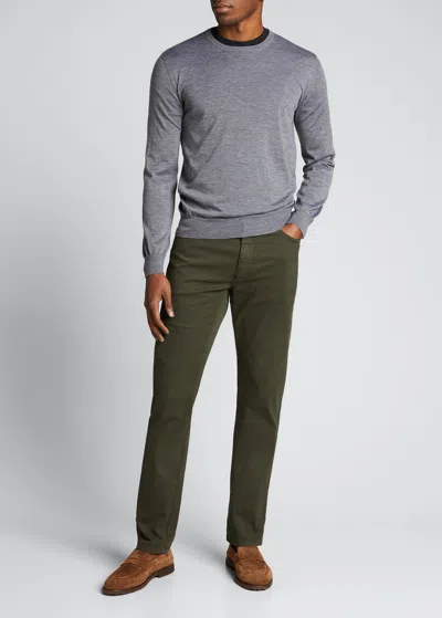 BERGDORF GOODMAN CREWNECK CASHMERE SWEATER