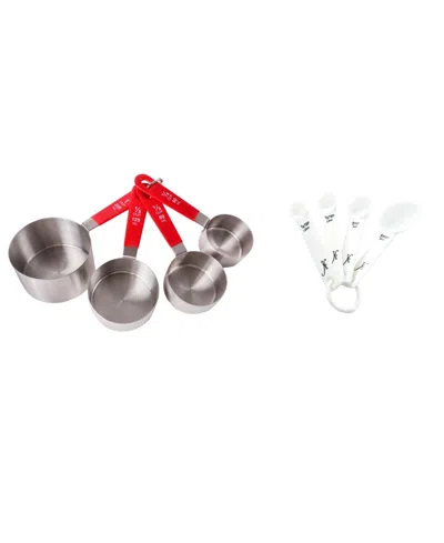 BERGHOFF 8-PC. MEASURING CUP AND MEASURING SPOON SET