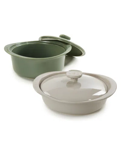 BERGHOFF BALANCE 4-PIECE STONE CASSEROLE SET