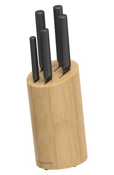 BERGHOFF BERGHOFF DINA BORON 6-PIECE KNIFE BLOCK