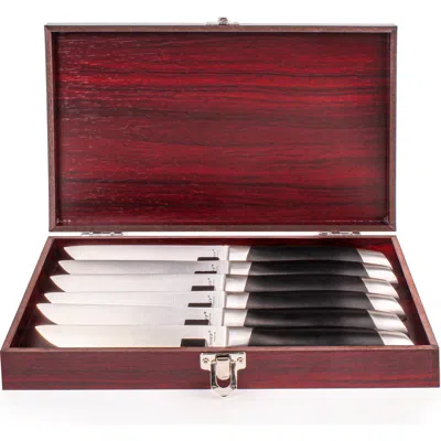 BERGHOFF BERGHOFF GEMINI 6-PIECE STAINLESS STEEL STEAK KNIFE SET