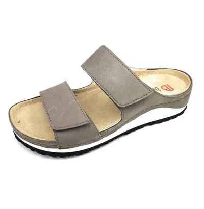 BERKEMANN WOMEN'S SIRENA SANDAL IN MUD GREY