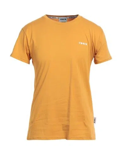 BERNA BERNA MAN T-SHIRT MARIGOLD SIZE XXL COTTON