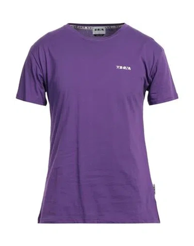 BERNA BERNA MAN T-SHIRT PURPLE SIZE XL COTTON