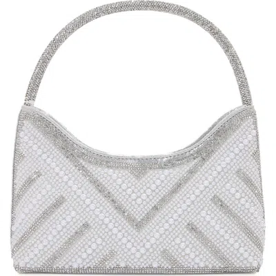 BERNESS BERNESS RHINESTONE BEADED SHOULDER BAG