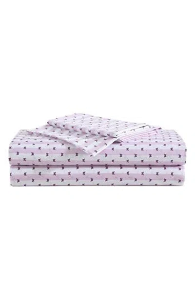 BETSEY JOHNSON BETSEY JOHNSON BUTTERFLY STRIPE SHEET SET