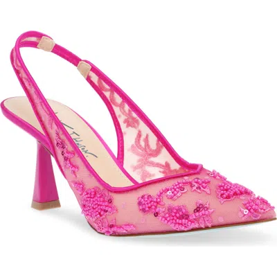 BETSEY JOHNSON BETSEY JOHNSON NIKKI POINTED TOE SLINGBACK PUMP