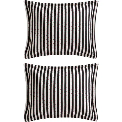 BETSEY JOHNSON BETSEY JOHNSON WONDERLAND STRIPE DUVET COVER & SHAM SET