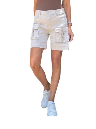 BEVY-FLOG KIM CARGO SHORT IN BEIGE