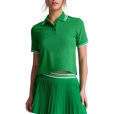 BEYOND YOGA BEYOND YOGA COUNTRY CLUB POLO TOP