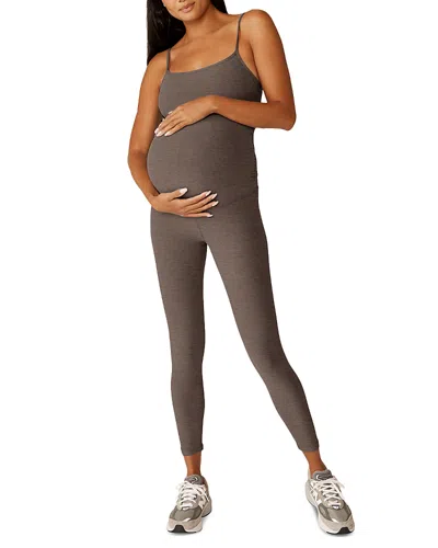 BEYOND YOGA SPACEDYE UPLEVEL MATERNITY JUMPSUIT