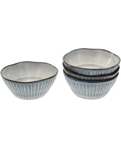 BIA COLONNADE SET OF FOUR CEREAL BOWL, 20 OZ