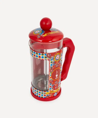 BIALETTI BIALETTI X DOLCE AND GABBANA SICILIAN CART 3 CUP COFFEE PRESS