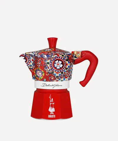 BIALETTI BIALETTI X DOLCE AND GABBANA SICILIAN CART 3 CUP MOKA EXPRESS