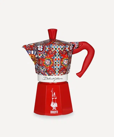 BIALETTI BIALETTI X DOLCE AND GABBANA SICILIAN CART 6 CUP MOKA EXPRESS