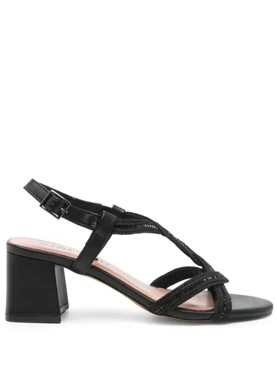 BIBI LOU 60MM RHINESTONE-EMBELLISHED SANDALS