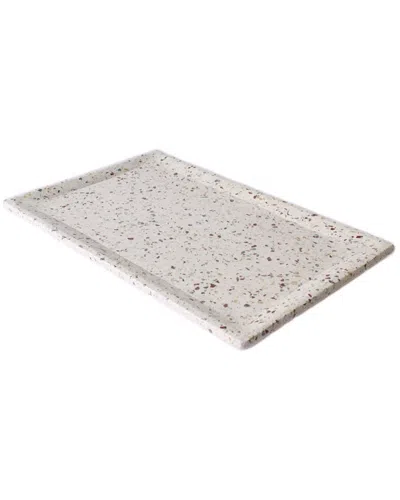 BIDKHOME BIDKHOME LARGE TERRAZZO TRAY