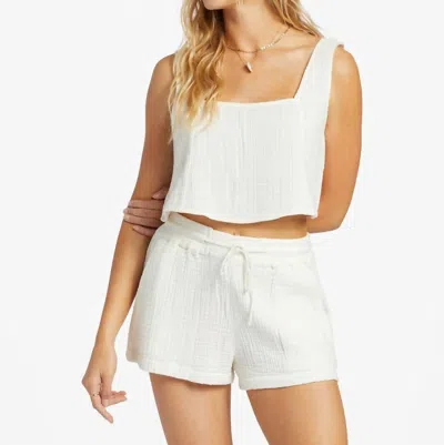 BILLABONG OPEN SKIES WOVEN SHIRT IN SALT CRYSTAL