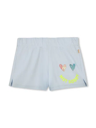 BILLIEBLUSH HEART-APPLIQUÉ SHORTS