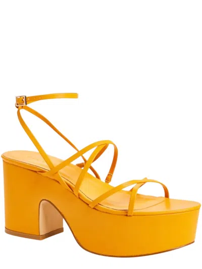 BILLINI WOMEN'S WINSLOW PLATFORM SANDAL IN MANDARINE