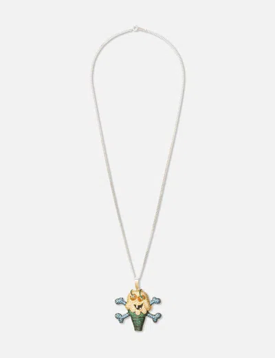 BILLIONAIRE BOYS CLUB GHOST CONE NECKLACE