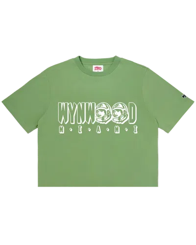 BILLIONAIRE GIRLS CLUB WOMENS WYNWOOD LOGO CROPPED TEE