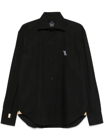 BILLIONAIRE LOGO-EMBROIDERED SHIRT