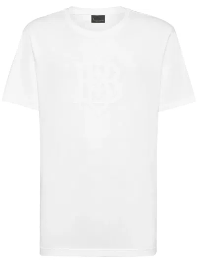BILLIONAIRE LOGO-PRINT COTTON T-SHIRT
