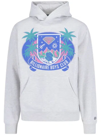 BILLIONAIRE BOYS CLUB TROPICAL CREST POPOVER HOODIE