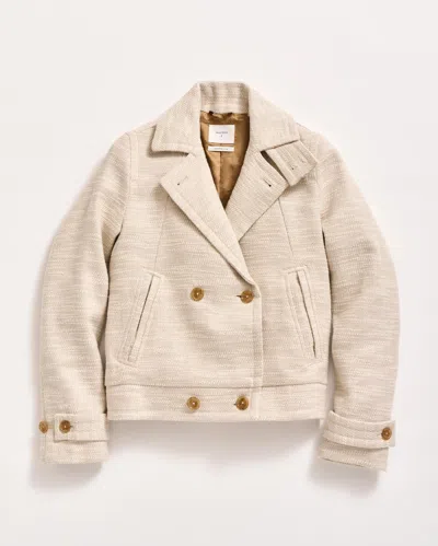 BILLY REID CROPPED SPRING BOND PEACOAT