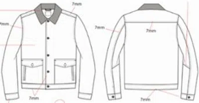 BILLY REID LEATHER FLIGHT JACKET WITH SHEARLING COLLAR