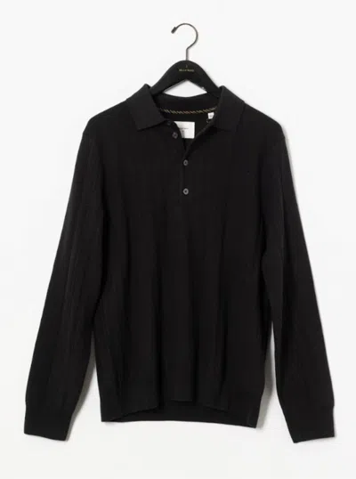BILLY REID LONG SLEEVE TAILORED SWEATER POLO