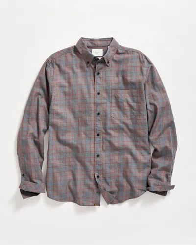 BILLY REID MELANGE PLAID TUSCUMBIA SHIRT BUTTON DOWN