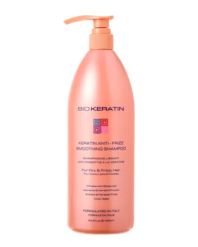 BIOKERATIN BIOKERATIN UNISEX 33.8OZ ANTI-FRIZZ SMOOTHING SHAMPOO
