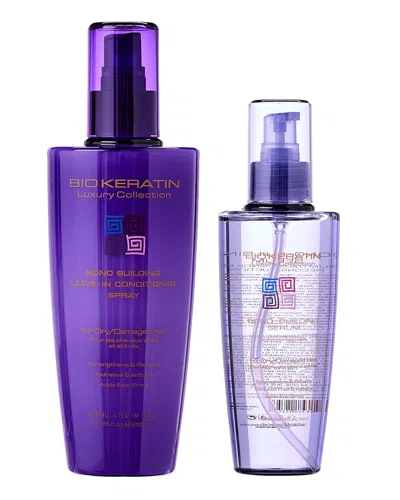 BIOKERATIN BIOKERATIN UNISEX 8.45OZ & 5.1OZ BK LUXURY BOND BUILDING LEAVE-IN CONDITIONER & SERUM