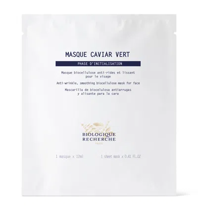 BIOLOGIQUE RECHERCHE MASQUE CAVIAR VERT SINGLE UNIT