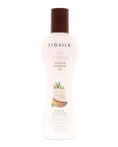 BIOSILK BIOSILK 5.64OZ SILK THERAPY WITH ORGANIC COCONUT OIL LEAVE-IN TREATMENT