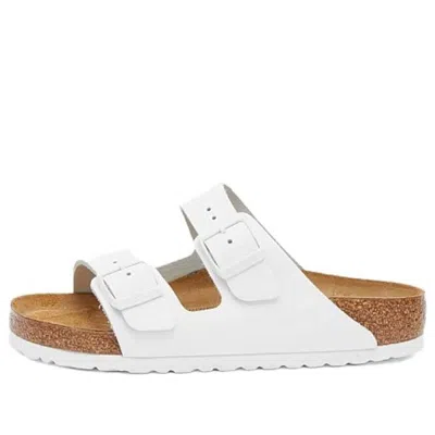 BIRKENSTOCK Birkenstock Arizona Natural Leather Sandals 'White'