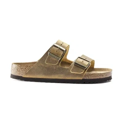 BIRKENSTOCK BIRKENSTOCK ARIZONA SOFT FOOTBED OILED LEATHER SANDALS - REGULAR UNISEX MENS WOM