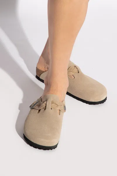 BIRKENSTOCK BIRKENSTOCK ‘BOSTON BRAIDED’ SLIDES