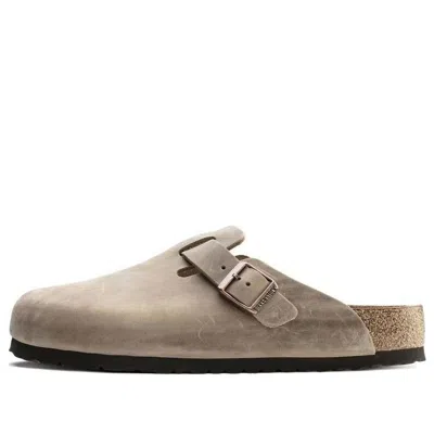 BIRKENSTOCK Birkenstock Boston Soft Footbed Regular 'Oiled Leather Tobacco Brown'