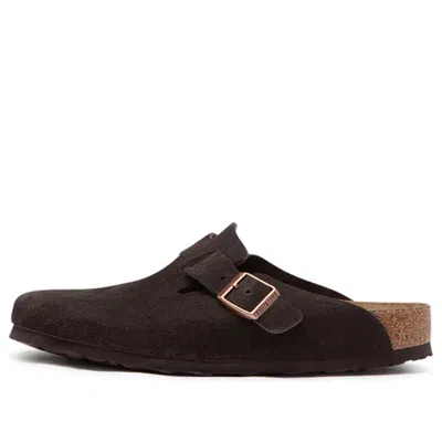 BIRKENSTOCK Birkenstock Boston Soft Footbed Regular 'Suede Mocha'
