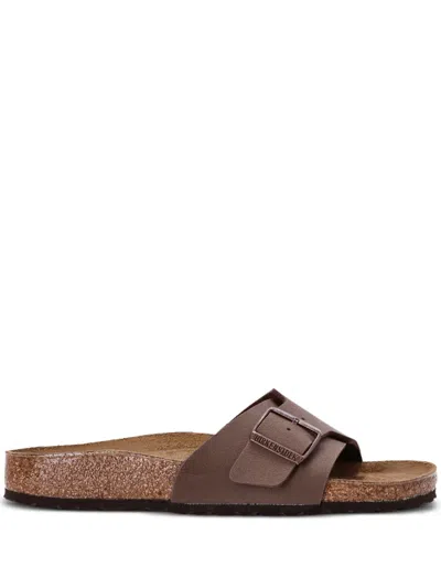 BIRKENSTOCK CATALINA LEATHER SLIDES