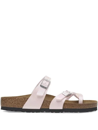 BIRKENSTOCK MAYARI DUAL-STRAP SLIDES