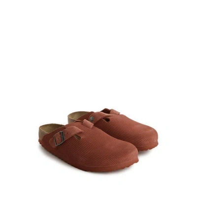 BIRKENSTOCK SABOT EN CUIR CÔTELÉ