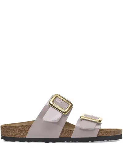 BIRKENSTOCK SYDNEY LUXE DOUBLE-BUCKLE SANDALS