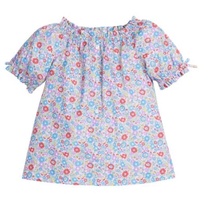 BISBY BISBY KIDS' FLORAL MILLIE TOP